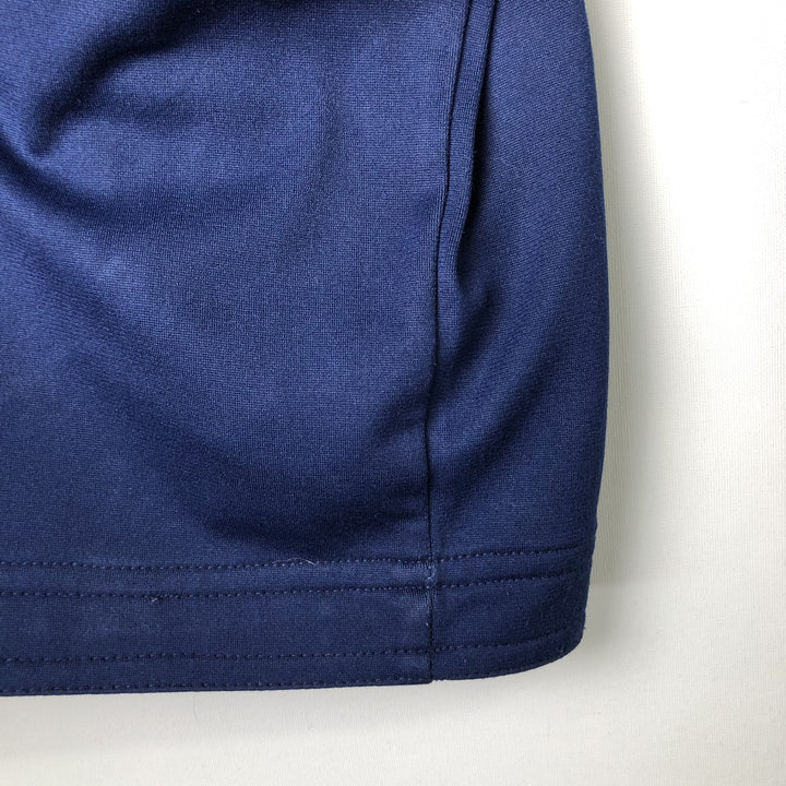 90'S Adidas track jacket, men's size M (approx.) unclear Navy blue Vintage Second Hand