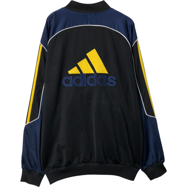Vintage 90s-00'S Adidas track jacket, size M, men's polyester black type Vintage Second Hand