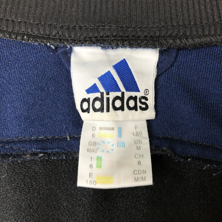 Vintage 90s-00'S Adidas track jacket, size M, men's polyester black type Vintage Second Hand