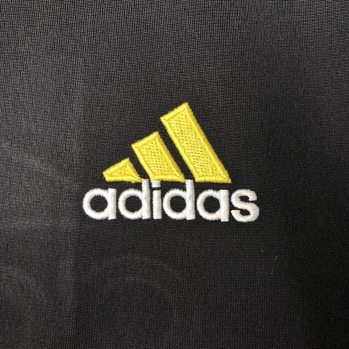 Vintage 90s-00'S Adidas track jacket, size M, men's polyester black type Vintage Second Hand