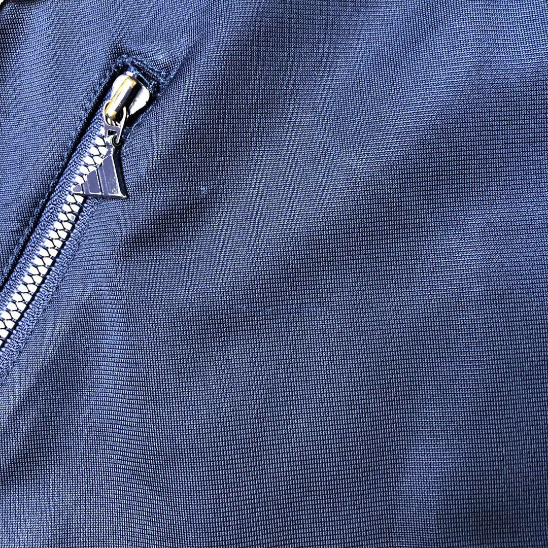 Vintage 90s-00'S Adidas track jacket, size M, men's polyester black type Vintage Second Hand
