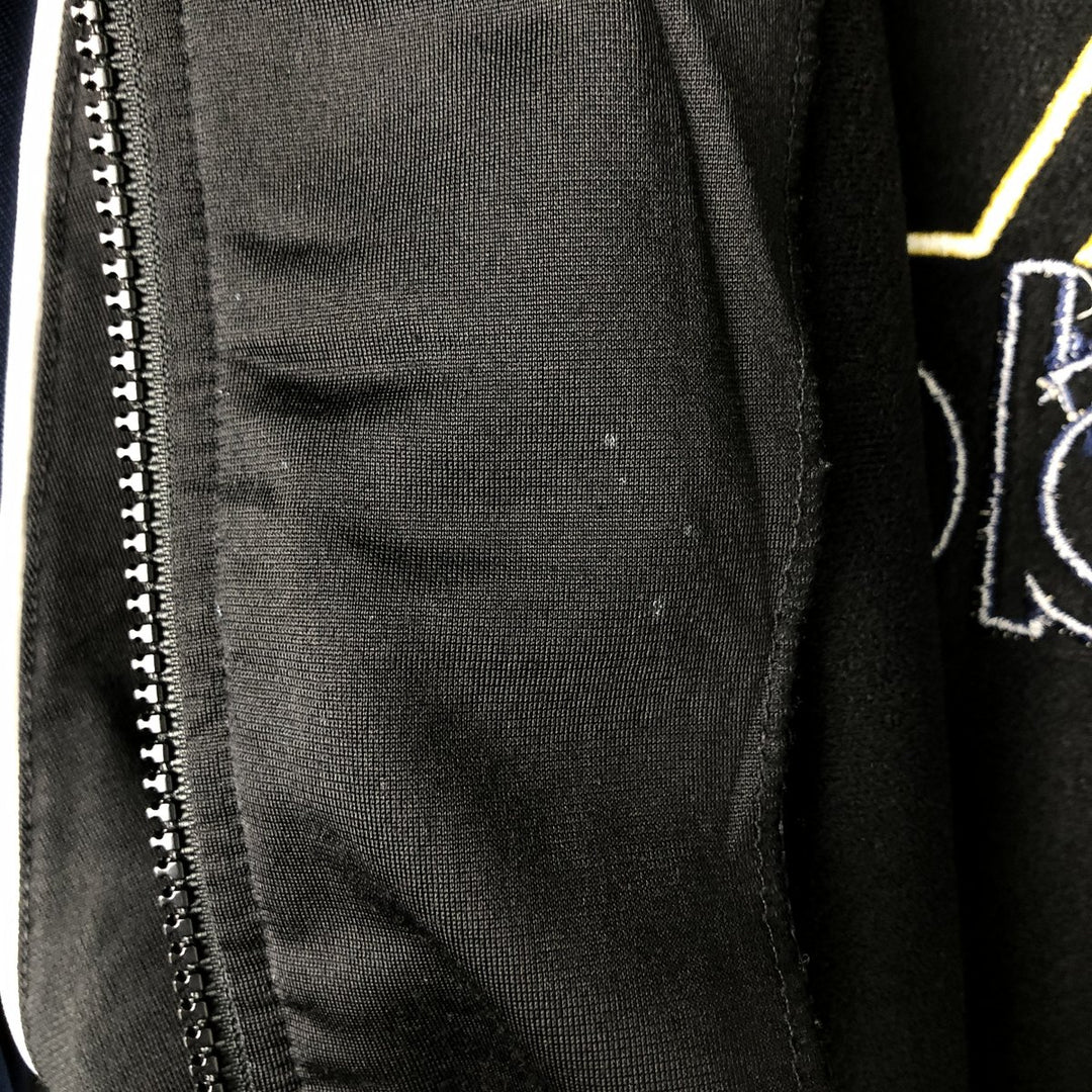 Vintage 90s-00'S Adidas track jacket, size M, men's polyester black type Vintage Second Hand