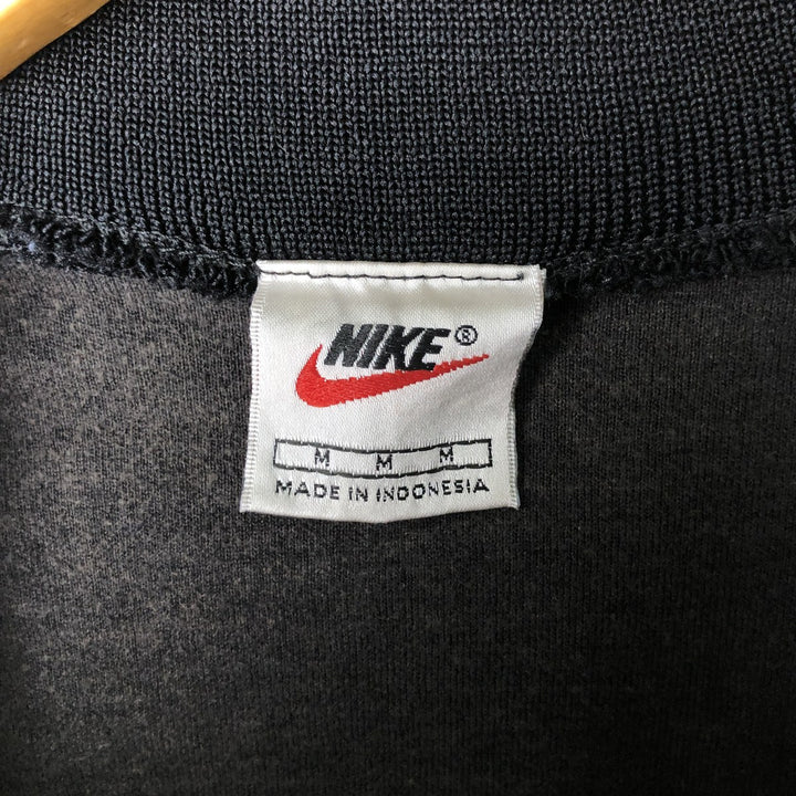 Nike Track Jacket, Made in USA, Men's Size M (equivalent to size M) polyester black type Vintage Second Hand