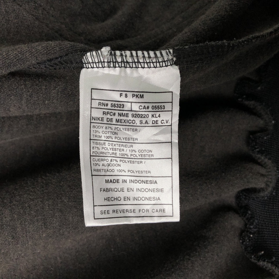 Nike Track Jacket, Made in USA, Men's Size M (equivalent to size M) polyester black type Vintage Second Hand