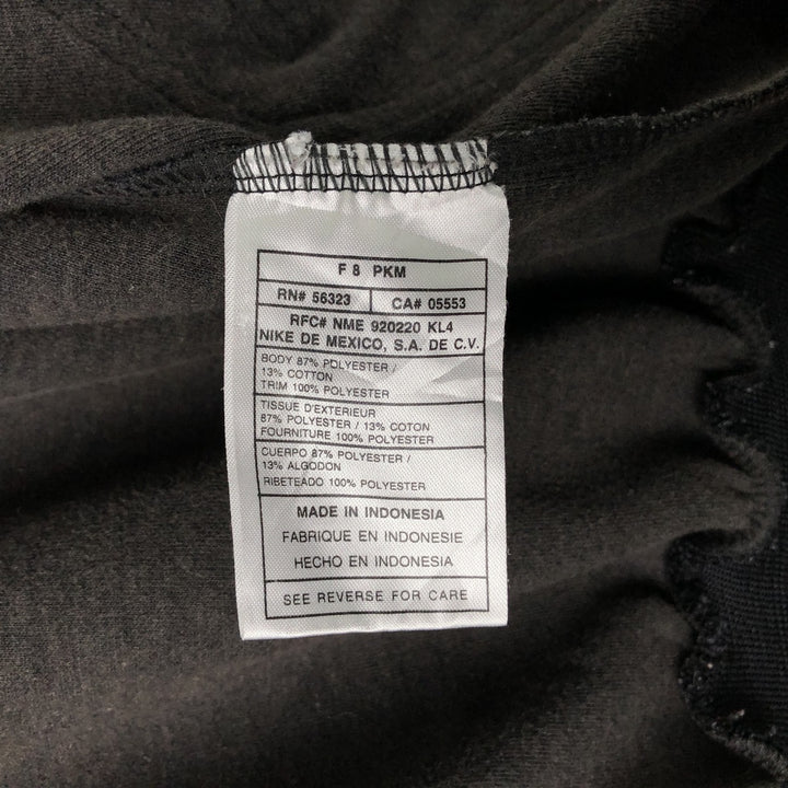 Nike Track Jacket, Made in USA, Men's Size M (equivalent to size M) polyester black type Vintage Second Hand