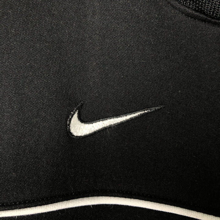Nike Track Jacket, Made in USA, Men's Size M (equivalent to size M) polyester black type Vintage Second Hand