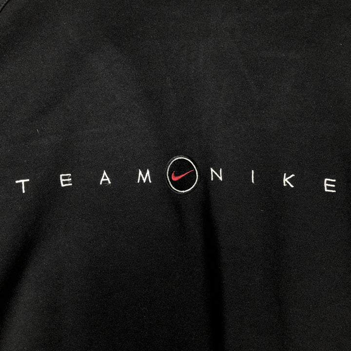 Nike Track Jacket, Made in USA, Men's Size M (equivalent to size M) polyester black type Vintage Second Hand