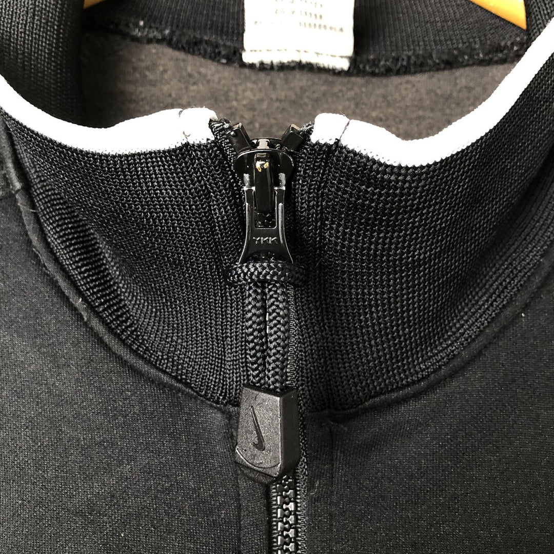 Nike Track Jacket, Made in USA, Men's Size M (equivalent to size M) polyester black type Vintage Second Hand