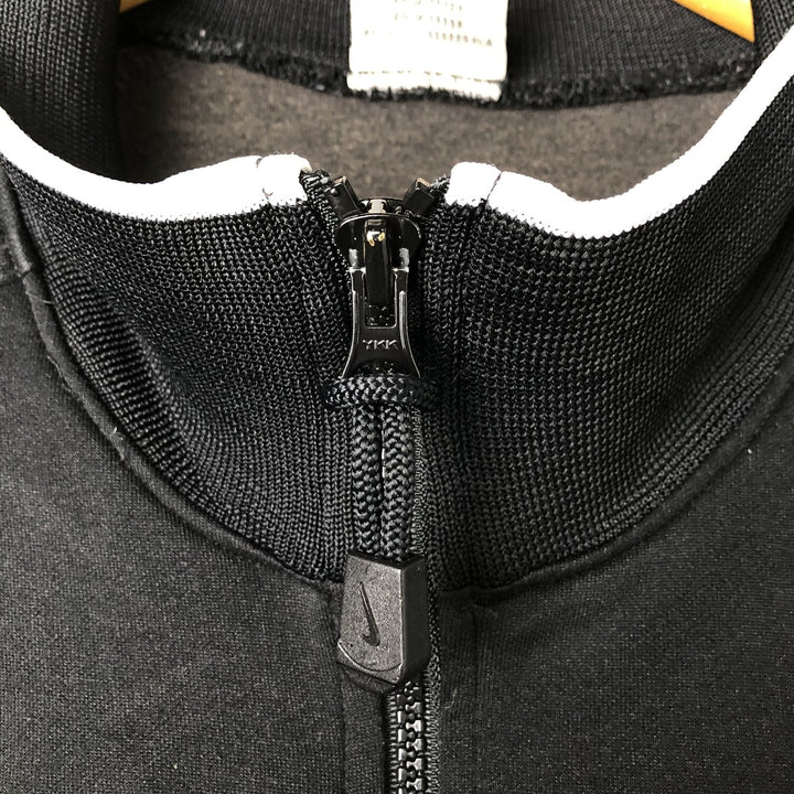 Nike Track Jacket, Made in USA, Men's Size M (equivalent to size M) polyester black type Vintage Second Hand