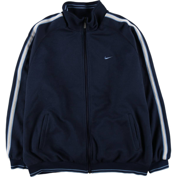 90'S Nike Jersey Track Jacket Men's XL Vintage polyester gray type Vintage Second Hand