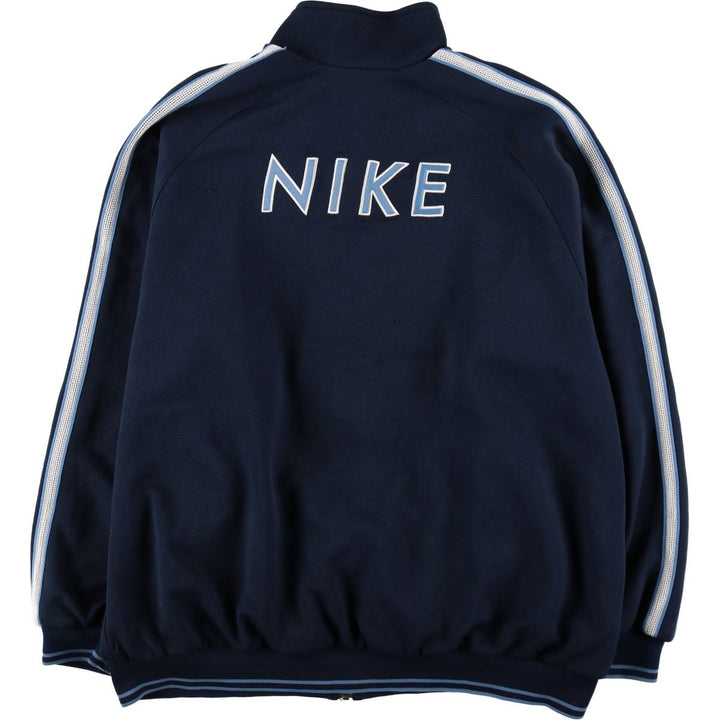 90'S Nike Jersey Track Jacket Men's XL Vintage polyester gray type Vintage Second Hand