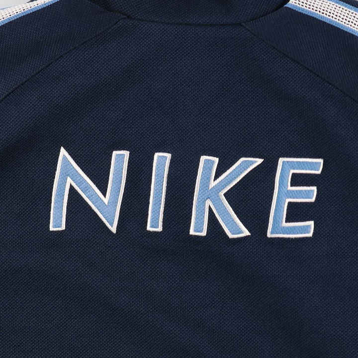 90'S Nike Jersey Track Jacket Men's XL Vintage polyester gray type Vintage Second Hand