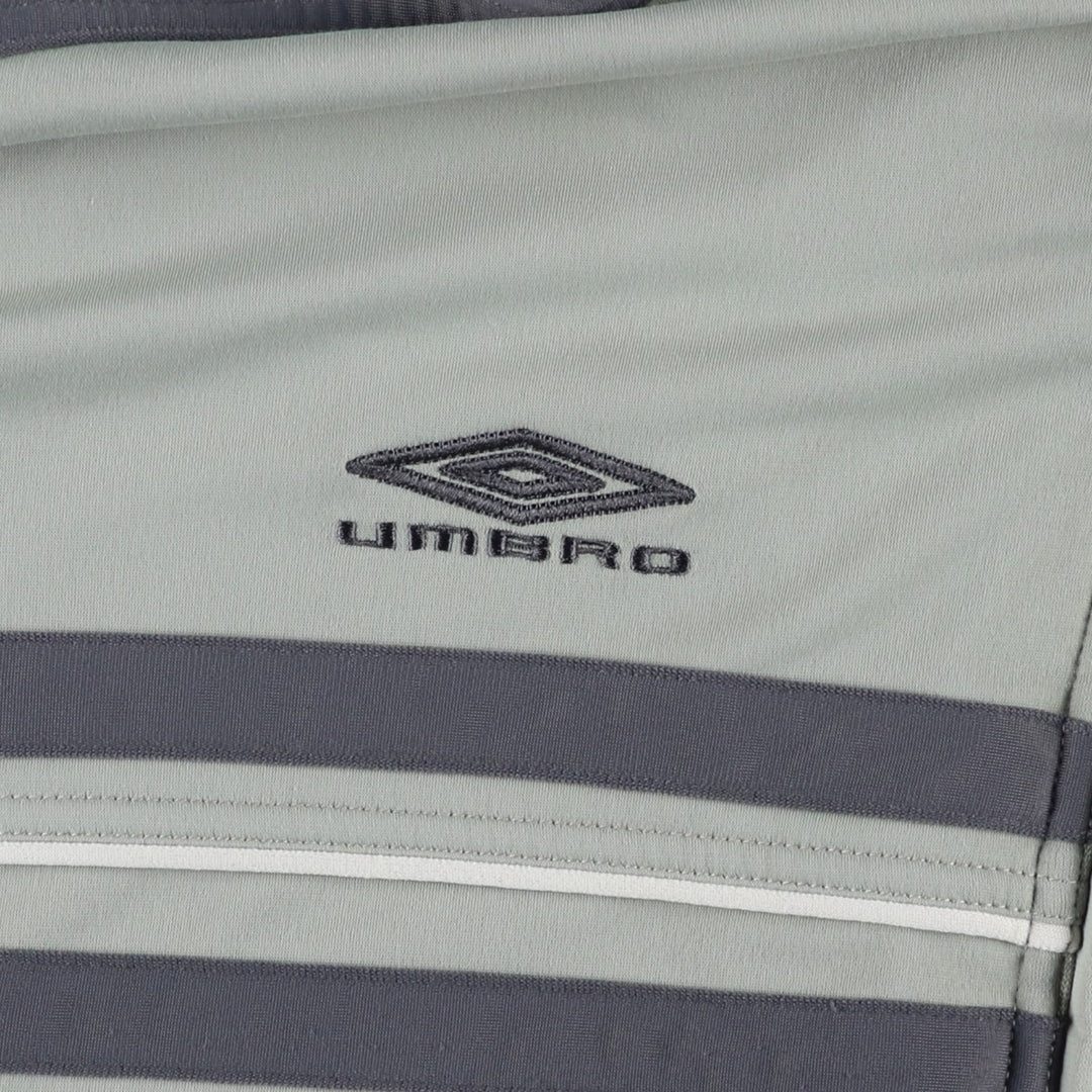 Vintage 90'S Umbro Track Jacket, Men's Size Medium polyester gray type Vintage Second Hand