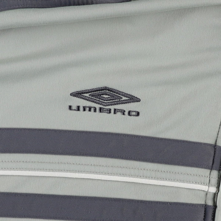 Vintage 90'S Umbro Track Jacket, Men's Size Medium polyester gray type Vintage Second Hand