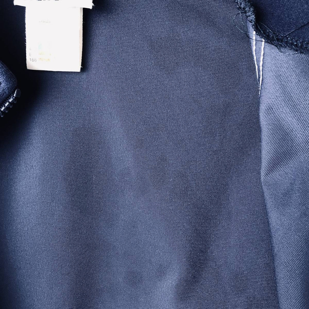 90s-00'S Adidas Trefoil Logo Velour Track Jacket, Men's Size S (approx.) polyester navy blue type Vintage Second Hand