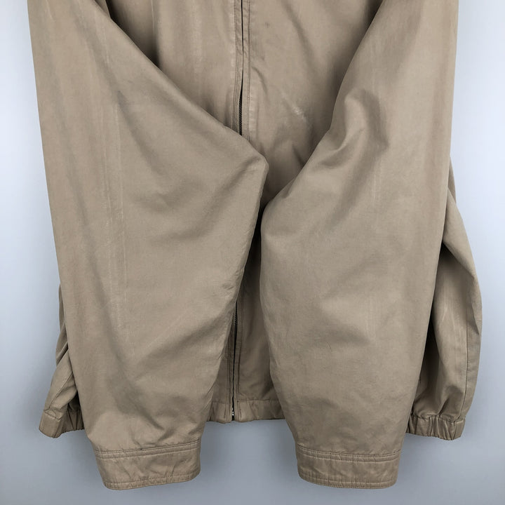Eddie Bauer Swing Top Sports Jacket, Men's Size L polyester Beige type Vintage Second Hand