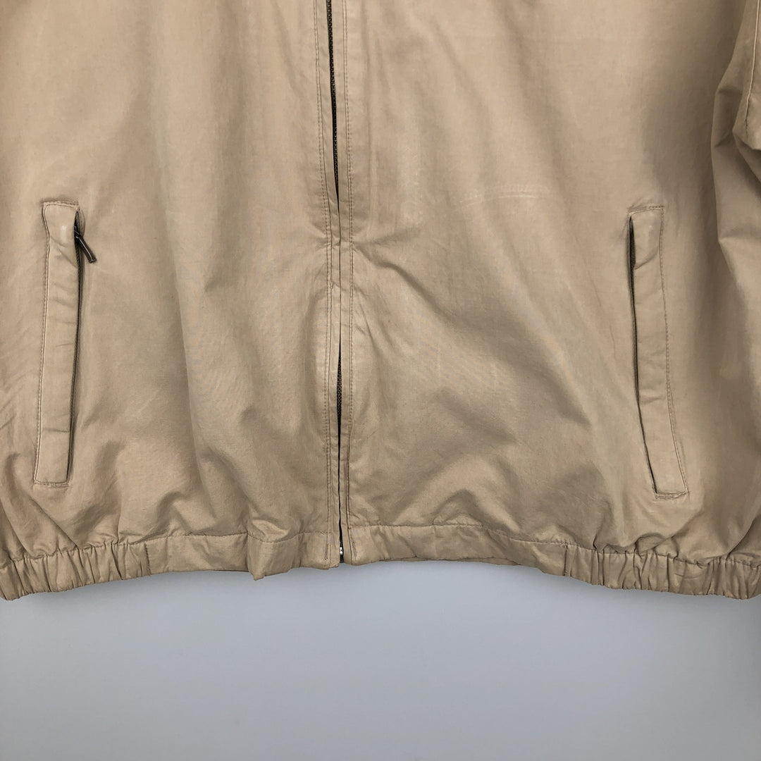 Eddie Bauer Swing Top Sports Jacket, Men's Size L polyester Beige type Vintage Second Hand