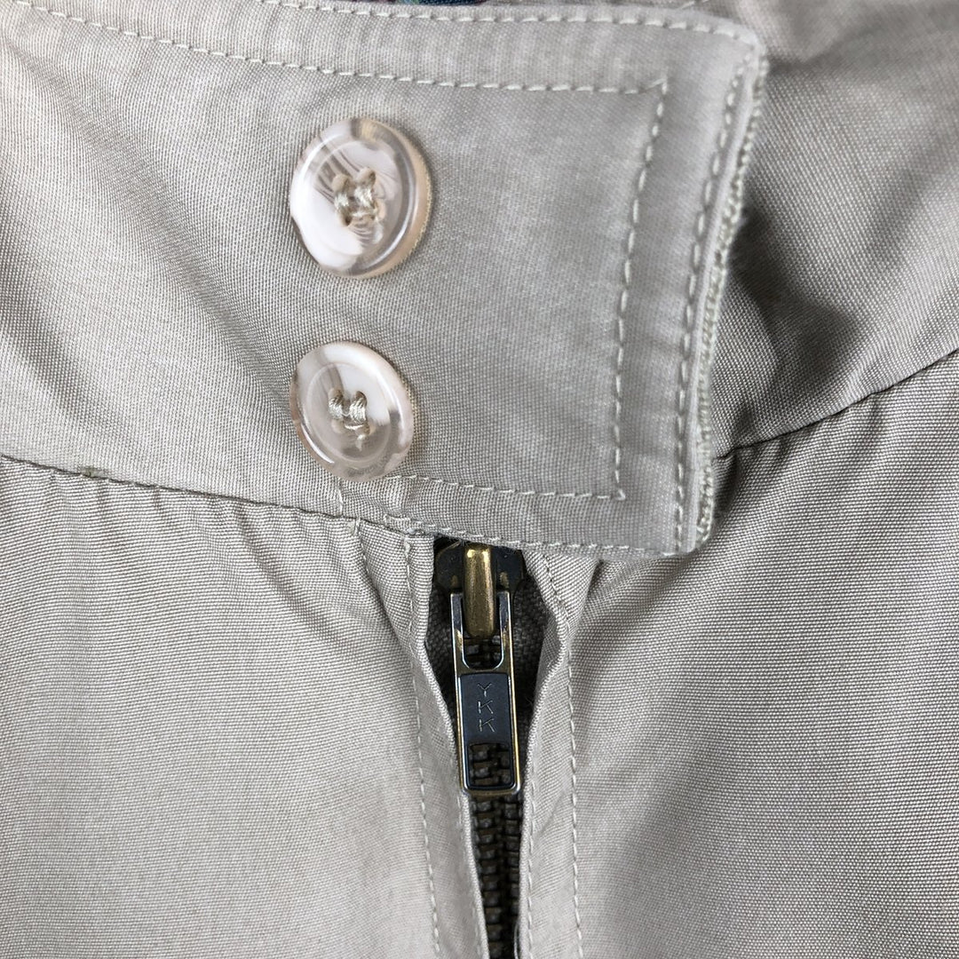 80s-90'S Eddie Bauer Harrington Jacket Swing Top, Men's Size L (Equivalent), Vintage polyester Beige type Vintage Second Hand