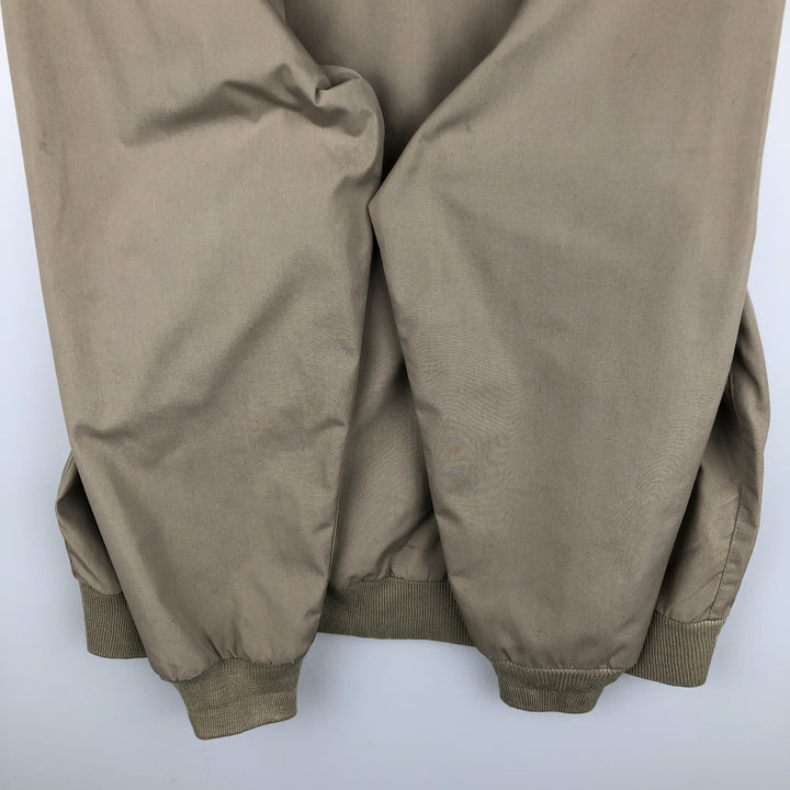 80s-90'S Eddie Bauer Harrington Jacket Swing Top, Men's Size L (Equivalent), Vintage polyester Beige type Vintage Second Hand