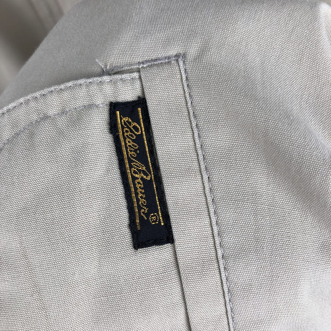 90'S Eddie Bauer Harrington Jacket, Swing Top, Men's XL equivalent, Check Pattern Liner, Vintage polyester Beige type Vintage Second Hand