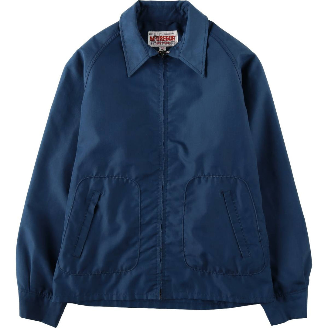 McGREGOR Swing Top Sports Jacket, Men's Size L (approx.) unclear blue type Vintage Second Hand