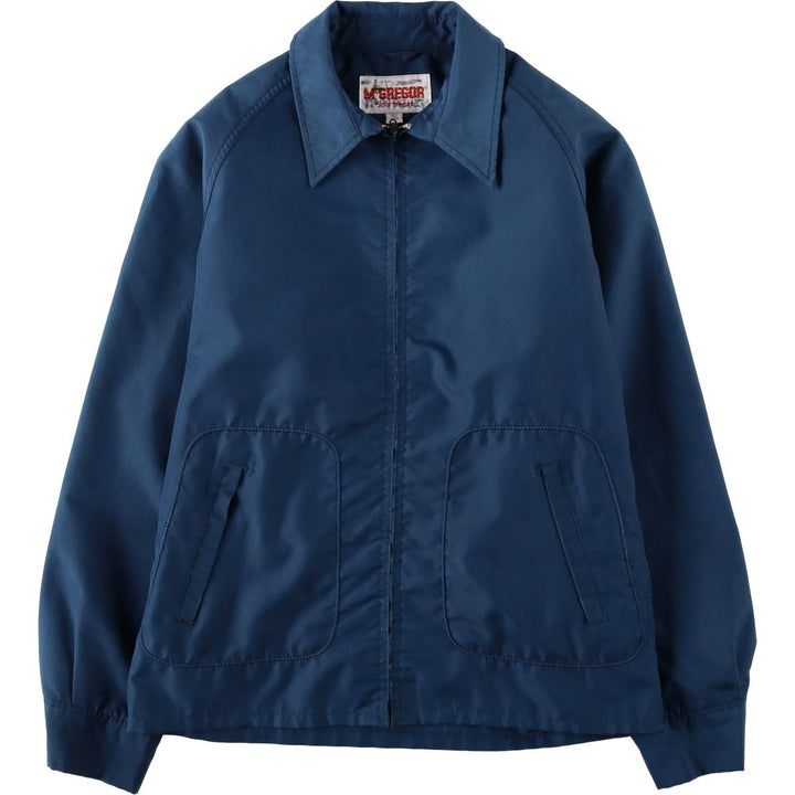 McGREGOR Swing Top Sports Jacket, Men's Size L (approx.) unclear blue type Vintage Second Hand