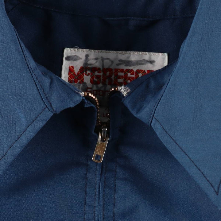 McGREGOR Swing Top Sports Jacket, Men's Size L (approx.) unclear blue type Vintage Second Hand