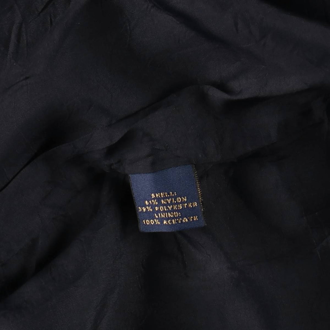 Brooks Brothers 346 Swing Top Sports Jacket, Men's Size XL (approx.) Nylon Charcoal Vintage Second Hand