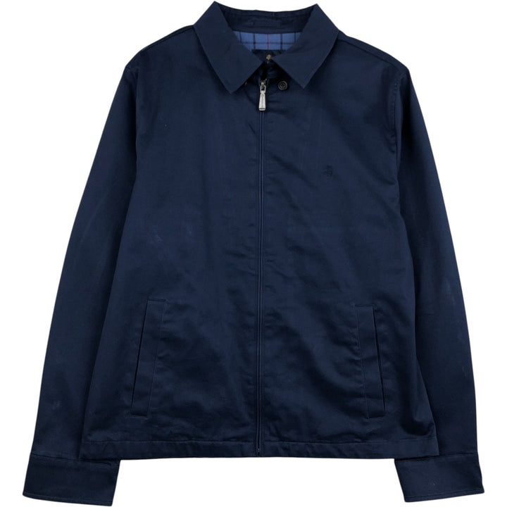 Brooks Brothers Swing Top Sports Jacket, Men's Size L (approx.) cotton navy blue type Vintage Second Hand