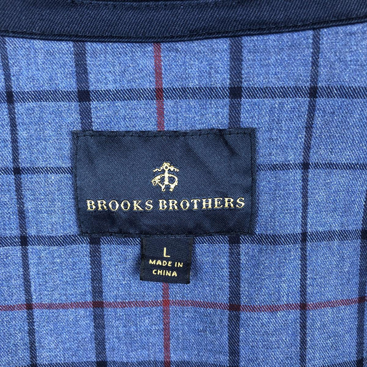 Brooks Brothers Swing Top Sports Jacket, Men's Size L (approx.) cotton navy blue type Vintage Second Hand