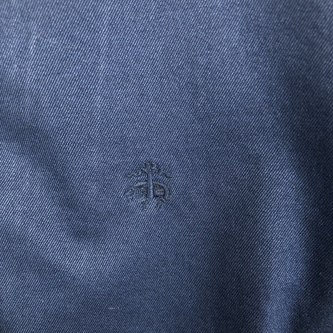 Brooks Brothers Swing Top Sports Jacket, Men's Size L (approx.) cotton navy blue type Vintage Second Hand