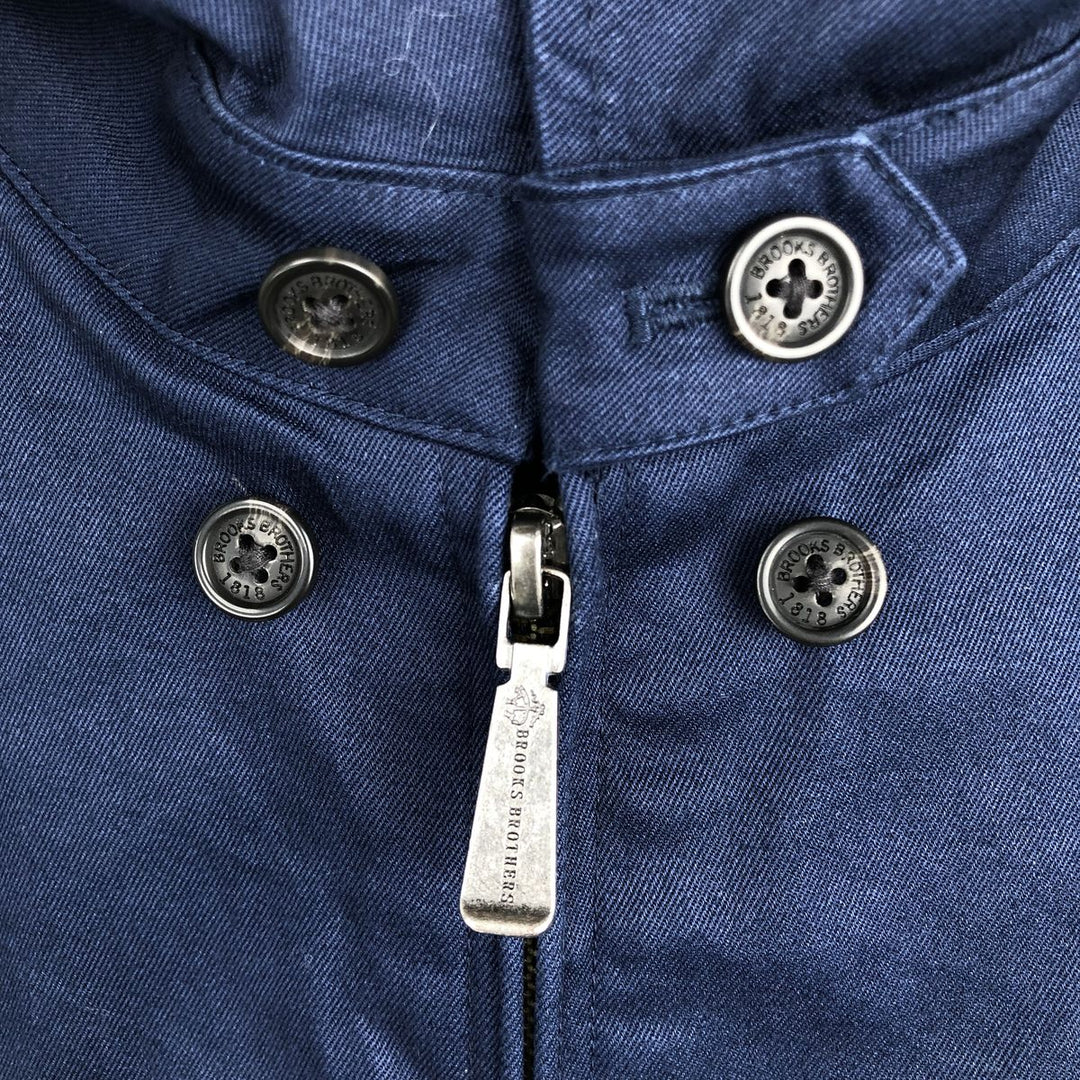 Brooks Brothers Swing Top Sports Jacket, Men's Size L (approx.) cotton navy blue type Vintage Second Hand
