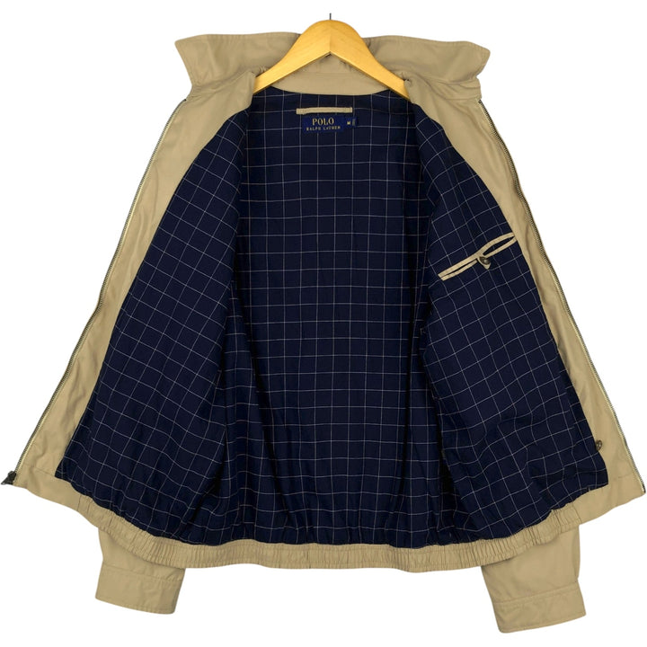 Ralph Lauren POLO RALPH LAUREN Swing Top Sports Jacket Men's M polyester Beige type Vintage Second Hand