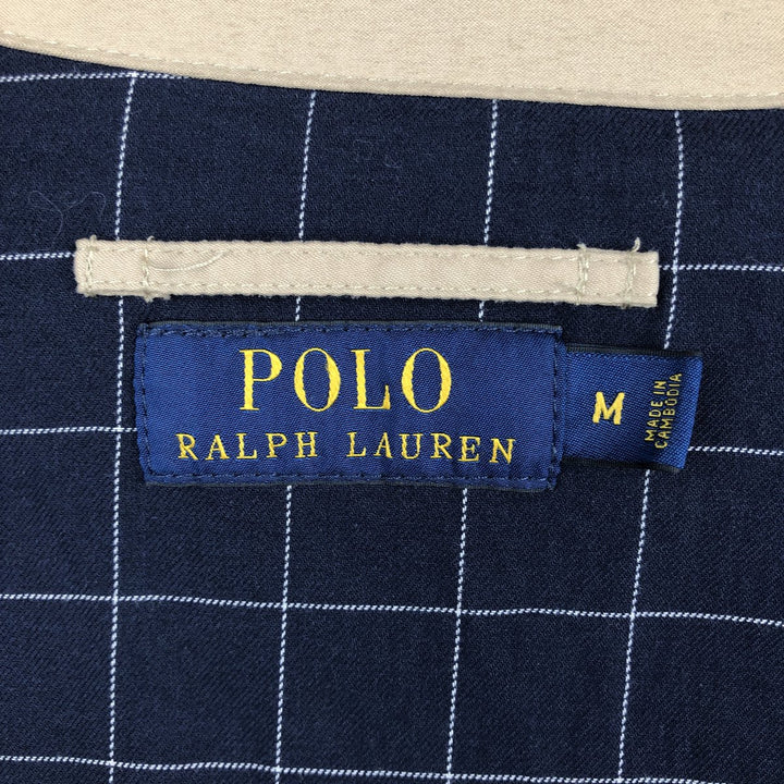 Ralph Lauren POLO RALPH LAUREN Swing Top Sports Jacket Men's M polyester Beige type Vintage Second Hand