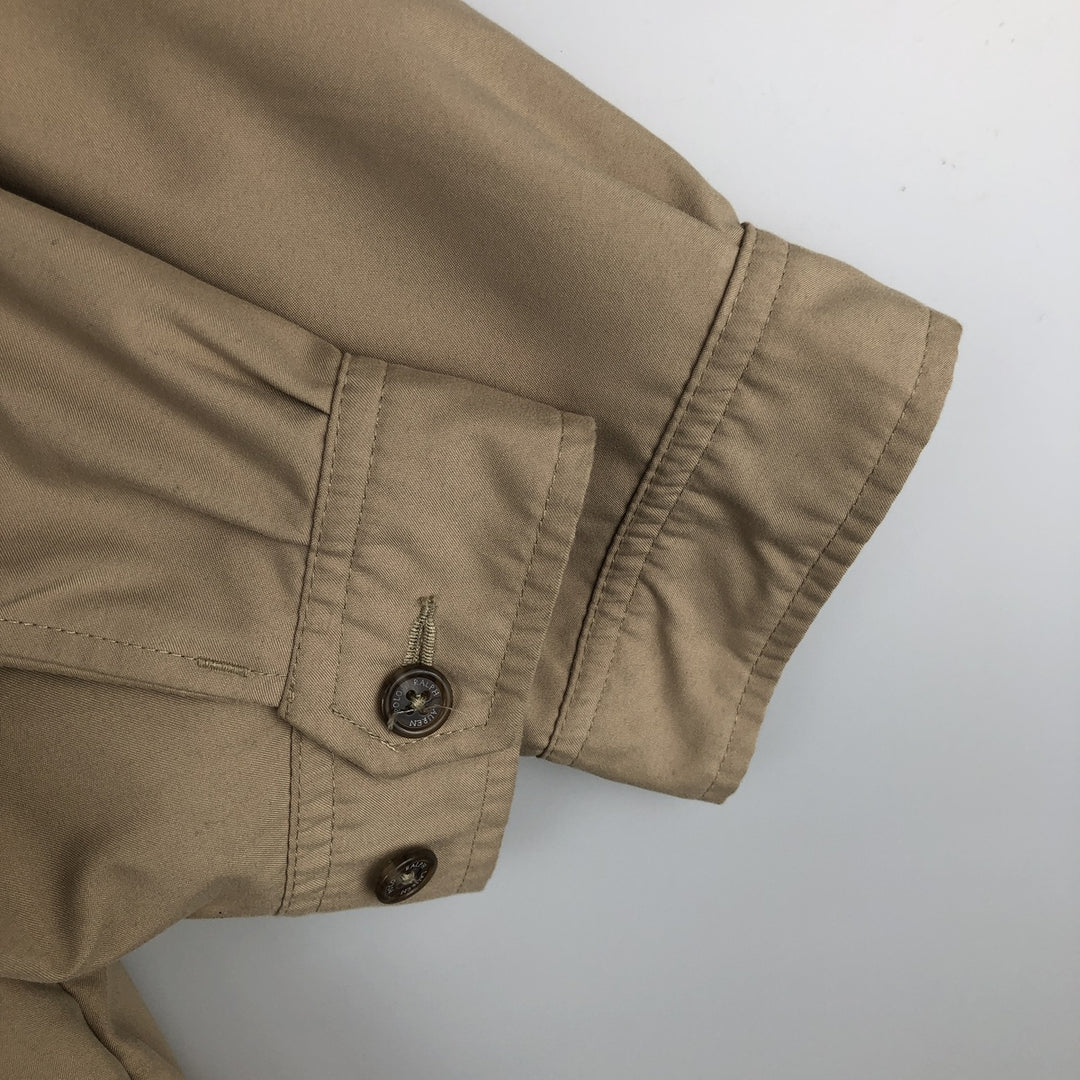 Ralph Lauren POLO RALPH LAUREN Swing Top Sports Jacket Men's M polyester Beige type Vintage Second Hand