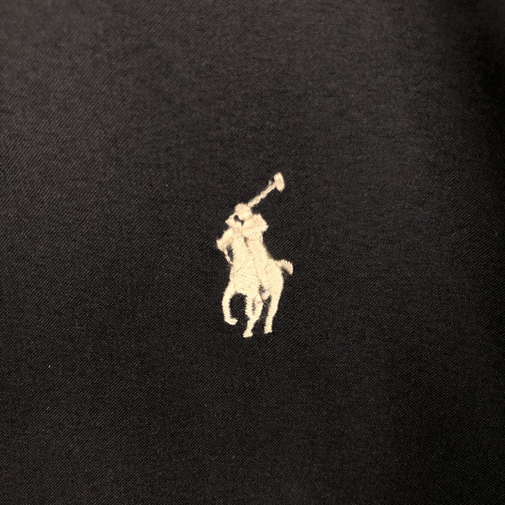 Ralph Lauren POLO RALPH LAUREN Swing Top Sports Jacket Men's L size polyester black type Vintage Second Hand