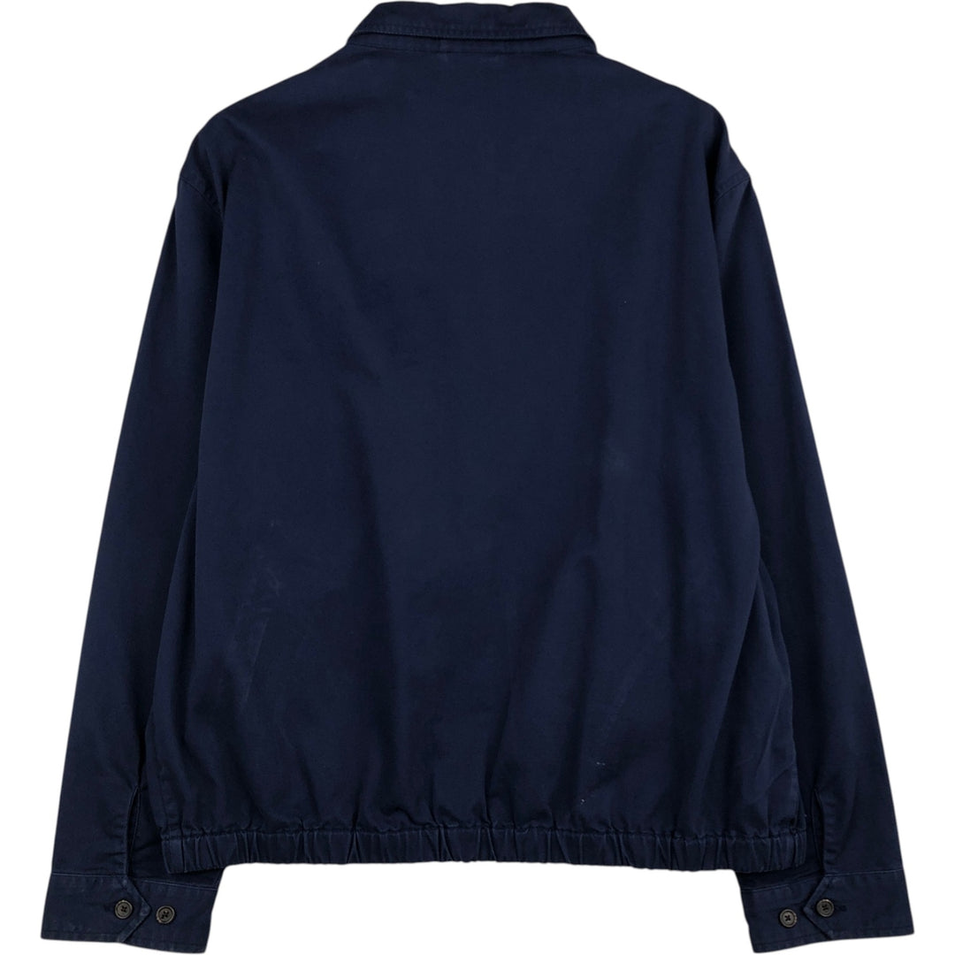 Ralph Lauren POLO by Ralph Lauren Swing Top Sports Jacket Men's XL cotton navy blue type Vintage Second Hand