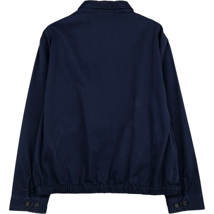 Ralph Lauren POLO by Ralph Lauren Swing Top Sports Jacket Men's XL cotton navy blue type Vintage Second Hand