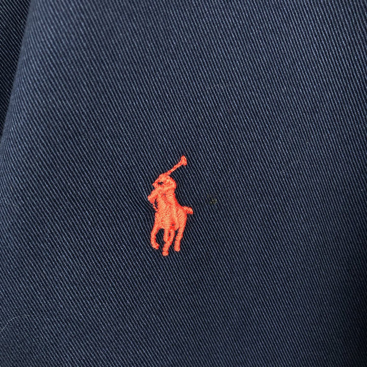Ralph Lauren POLO by Ralph Lauren Swing Top Sports Jacket Men's XL cotton navy blue type Vintage Second Hand