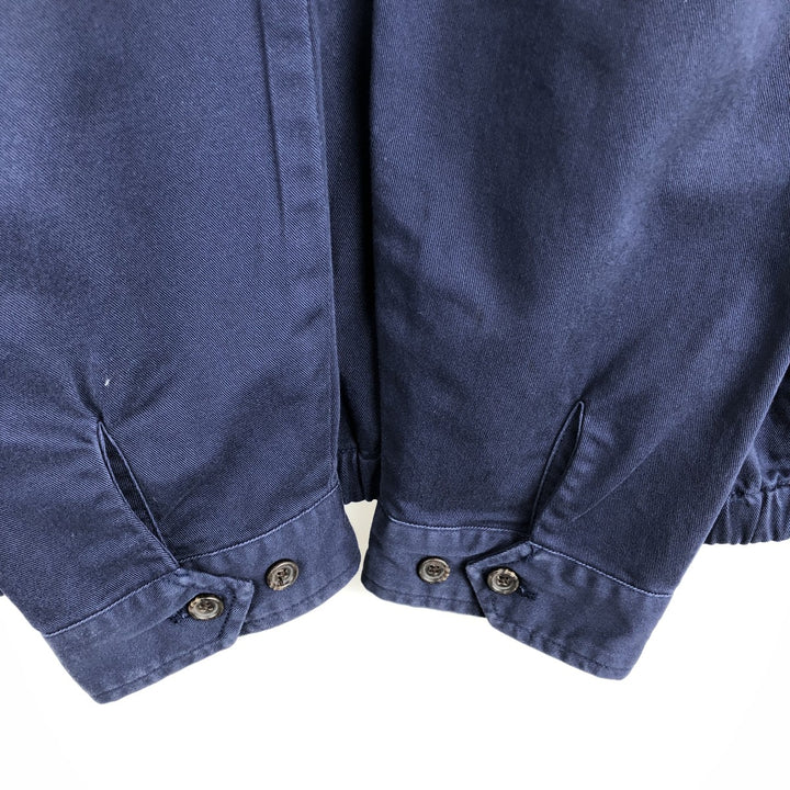Ralph Lauren POLO by Ralph Lauren Swing Top Sports Jacket Men's XL cotton navy blue type Vintage Second Hand