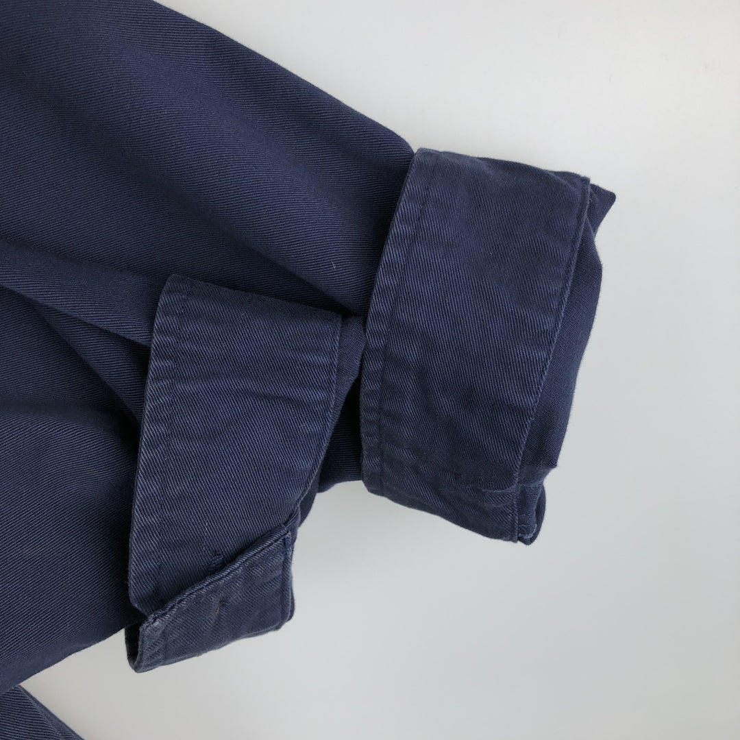 Ralph Lauren POLO by Ralph Lauren Swing Top Sports Jacket Men's XL cotton navy blue type Vintage Second Hand