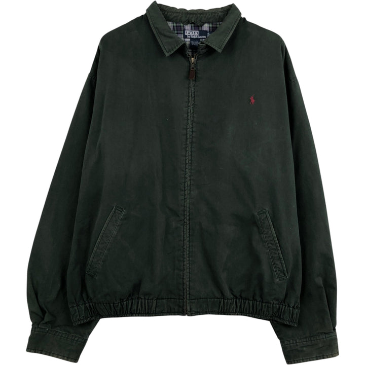 Ralph Lauren POLO by Ralph Lauren Swing Top Sports Jacket Men's XXL cotton Green type dark green Vintage Second Hand