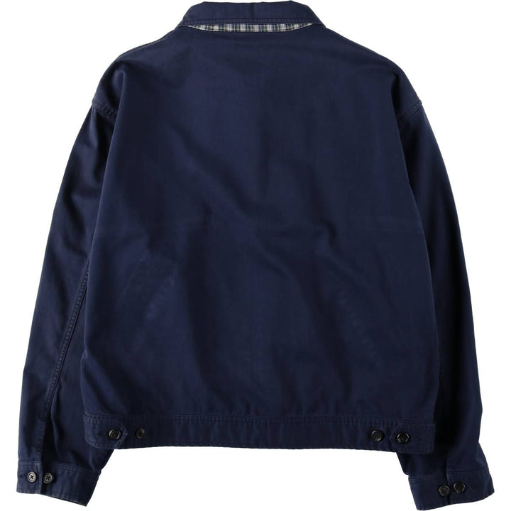 Ralph Lauren POLO by Ralph Lauren Swing Top Sports Jacket Men's XL cotton navy blue type Vintage Second Hand