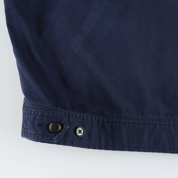 Ralph Lauren POLO by Ralph Lauren Swing Top Sports Jacket Men's XL cotton navy blue type Vintage Second Hand