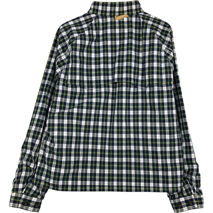 Ralph Lauren POLO RALPH LAUREN Check Pattern Reversible Harrington Jacket Swing Top Men's XL Equivalent cotton navy blue type Vintage Second Hand