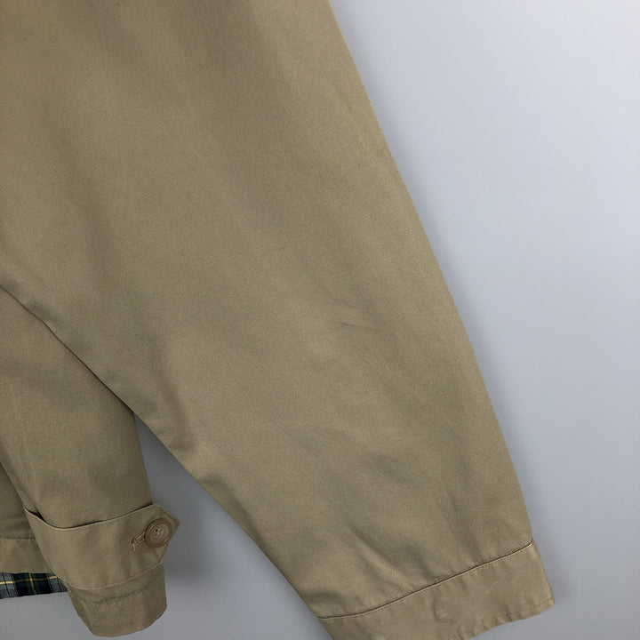 Ralph Lauren POLO RALPH LAUREN Check Pattern Reversible Harrington Jacket Swing Top Men's XL Equivalent cotton navy blue type Vintage Second Hand
