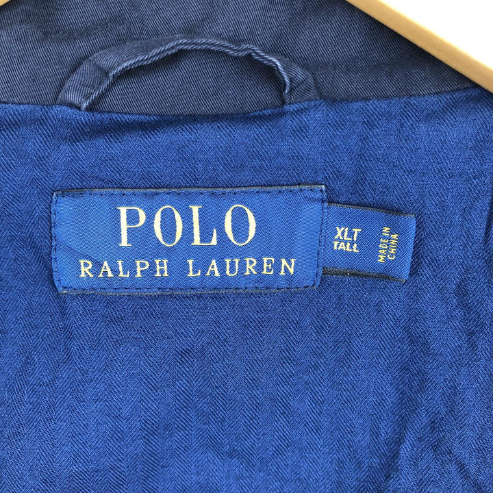 Ralph Lauren POLO RALPH LAUREN Harrington Jacket, Swing Top, Men's XL cotton navy blue type Vintage Second Hand