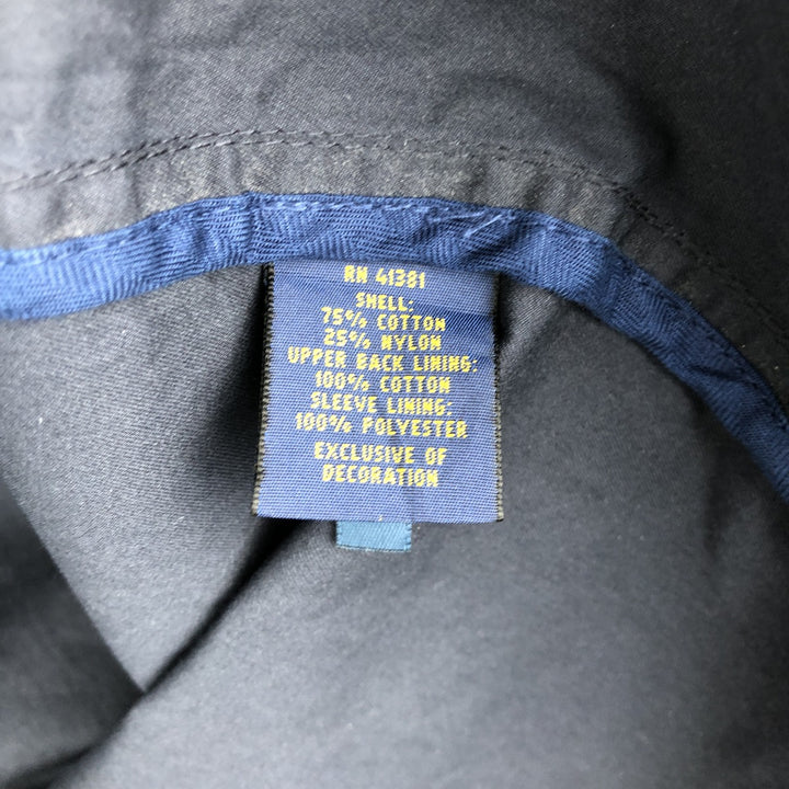Ralph Lauren POLO RALPH LAUREN Harrington Jacket, Swing Top, Men's XL cotton navy blue type Vintage Second Hand