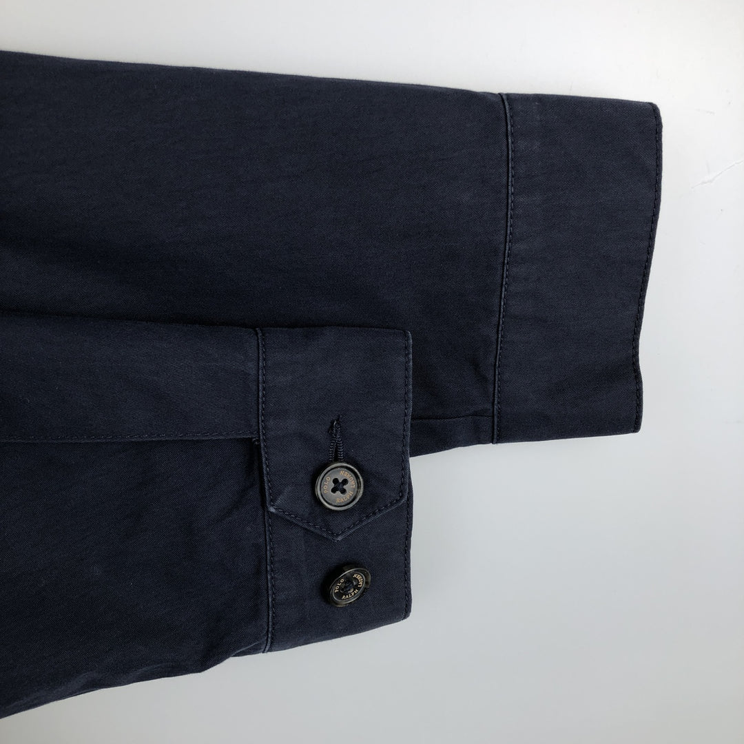 Ralph Lauren POLO RALPH LAUREN Harrington Jacket, Swing Top, Men's XL cotton navy blue type Vintage Second Hand