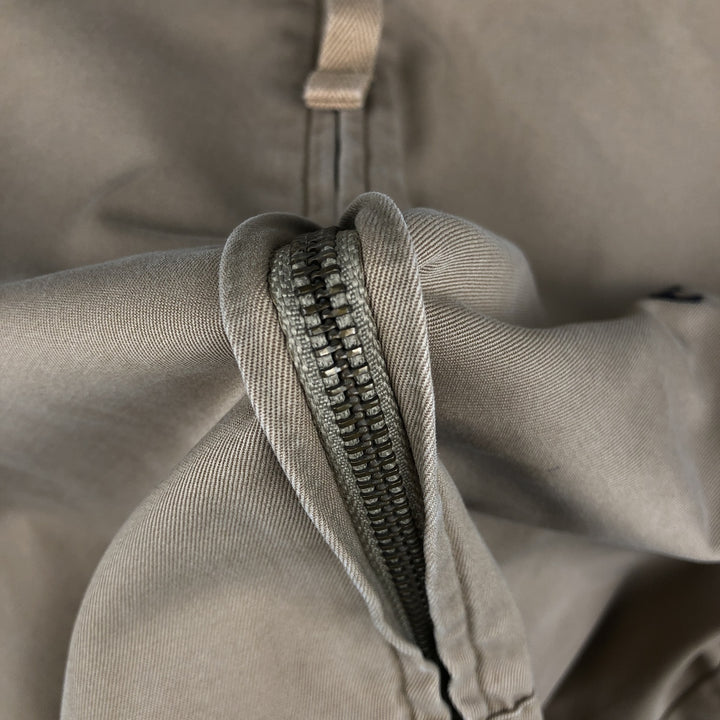 Ralph Lauren POLO by Ralph Lauren Swing Top Sports Jacket Men's S cotton beige type brown Vintage Second Hand